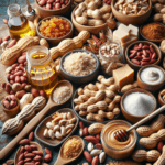 Comida, food. peanut food.