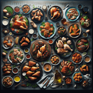 Comida Frango no Dia a Dia: Coxas, Sobrecoxas