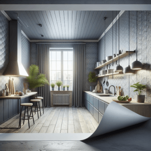 Cozinha Praticidade e Estilo: Vantagens do Papel de Parede