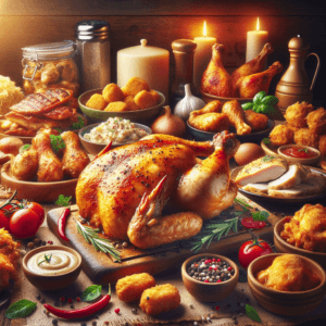 Comida Receitas Irresistíveis de Frango: Descubra