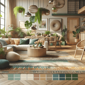 Decoração Sustentável: Integrando Cores e Elementos Naturais