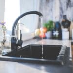 tap, black, faucet, kitchen, sink, interior, nature, design, modern, water, tap, faucet, kitchen, cozinha.