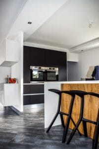 food, modern kitchen, nordic cuisine, industrial decoration, modern, open kitchen, modern style, kitchen matte black, workplan, modern house, design, kitchen, france, nordic design, modern kitchen, modern, cozinha.